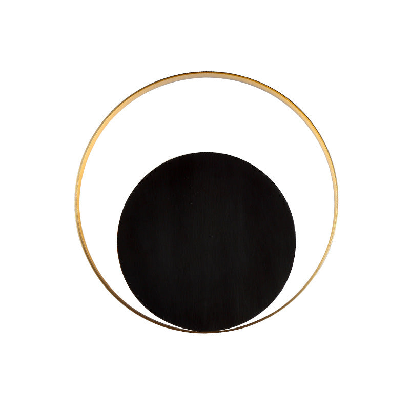 Brehn | Moderne Minimalistische Eisen Kreis Ring 1-Licht Wand Sconces Lampe Für Schlafzimmer