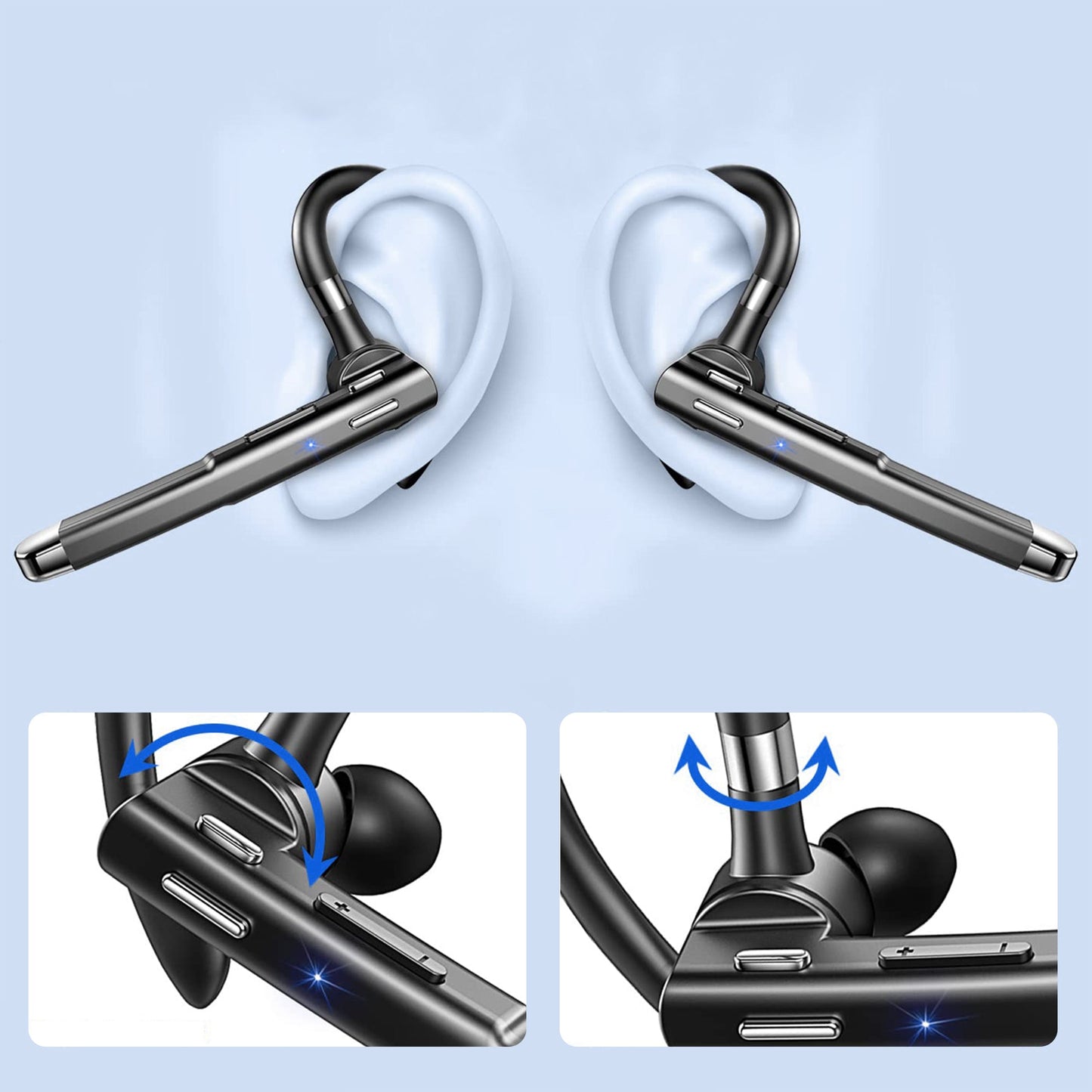 Dual-Mikrofon-Geräuschunterdrückungs-Headset – Überlegene Geräuschunterdrückung Brehn