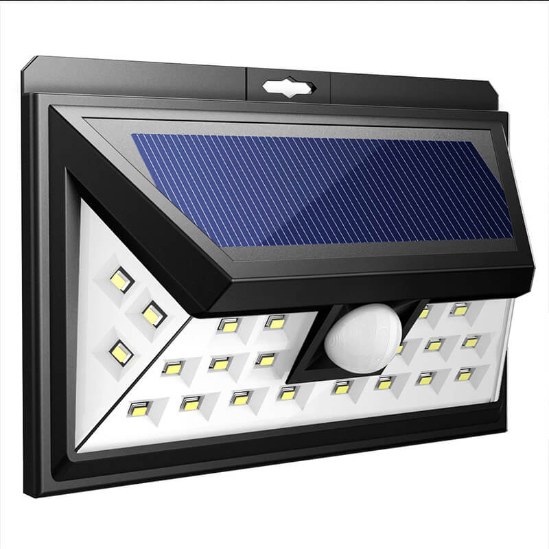 Outdoor Solar Trapez Körper Sensor Wasserdichte LED Patio Wand Sconce Lampe | Brehn