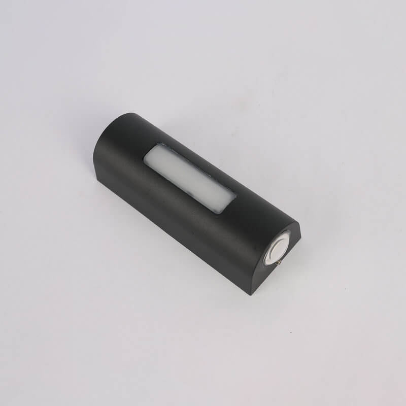 Moderner minimalistischer zylindrischer Design-LED-Außen-Wandleuchte Deko-Lampe | Brehn