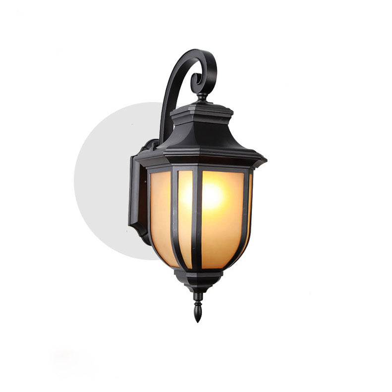 Moderner europäischer minimalistischer Aluminiumlegierung quadratischer Außen-Wandleuchten-Lampe | Brehn