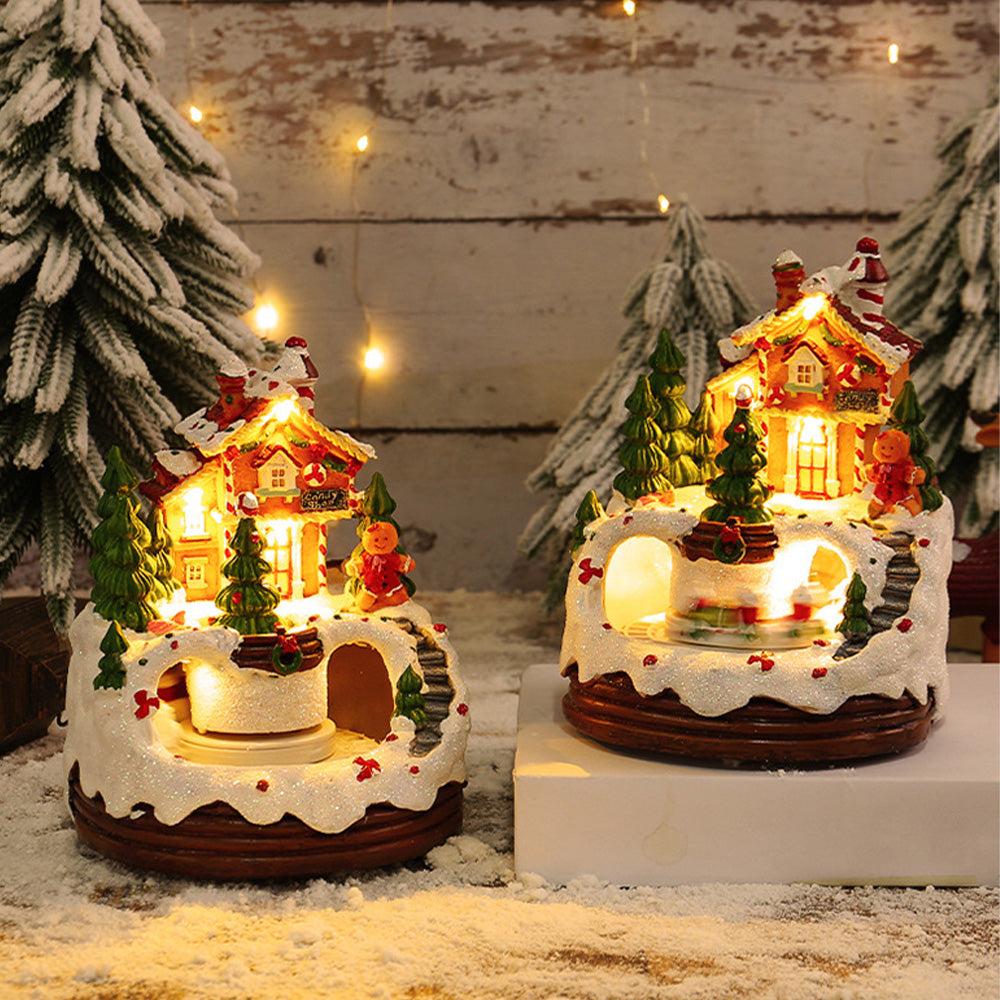 Brehn | Weihnachtsornament mit LED-Lichtern und Musik
