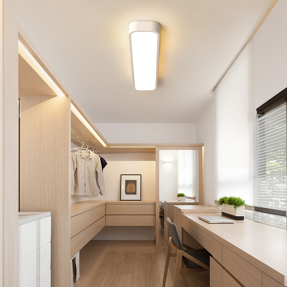 Nordische minimalistische lange LED-Deckenleuchte