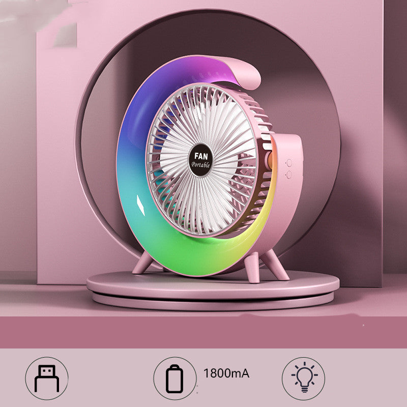 USB-Lade Nachtlicht Mini Ventilator | Brehn