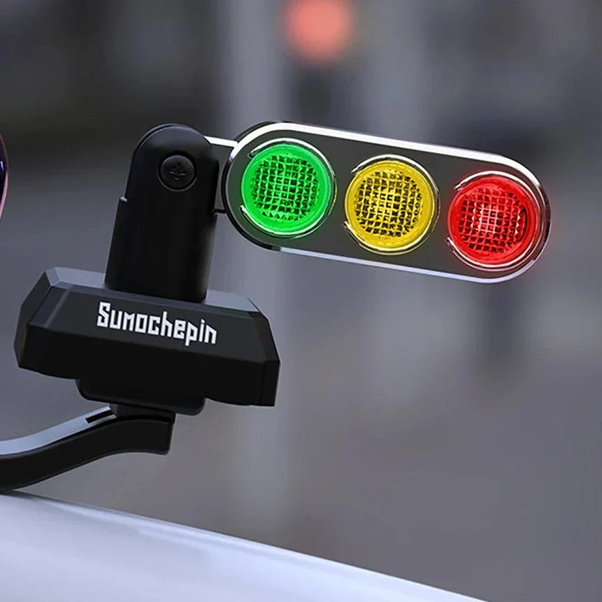 Brehn | Mini Verkehrslampe Stil Motorrad Lenker Signallicht
