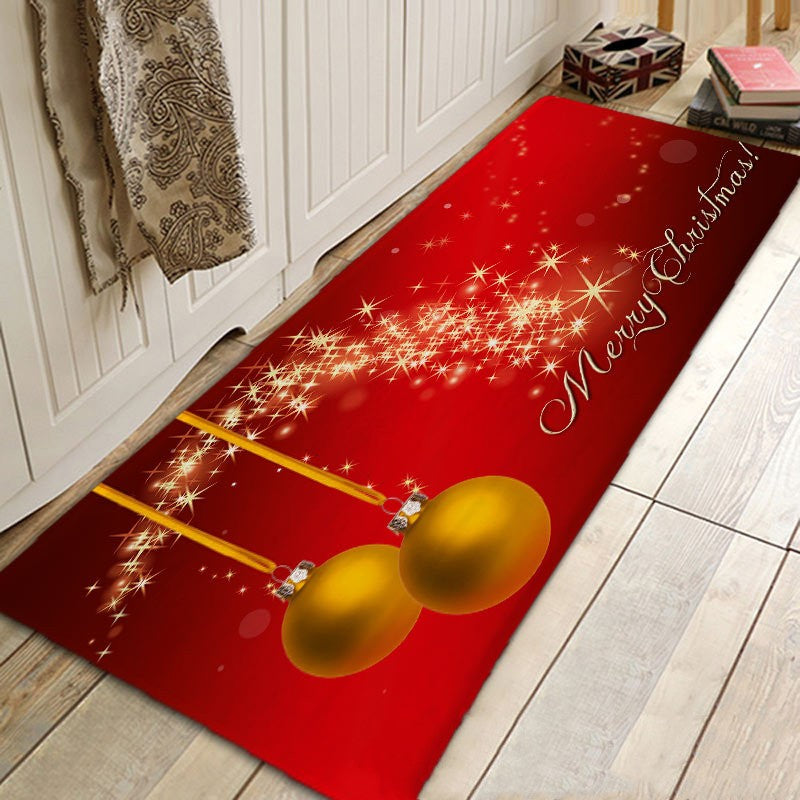 Brehn | Santa Claus Flanell Absorbierende Fußmatte