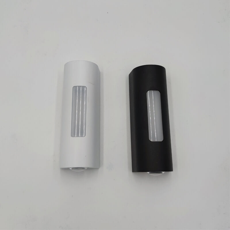 Moderner minimalistischer zylindrischer Design-LED-Außen-Wandleuchte Deko-Lampe | Brehn