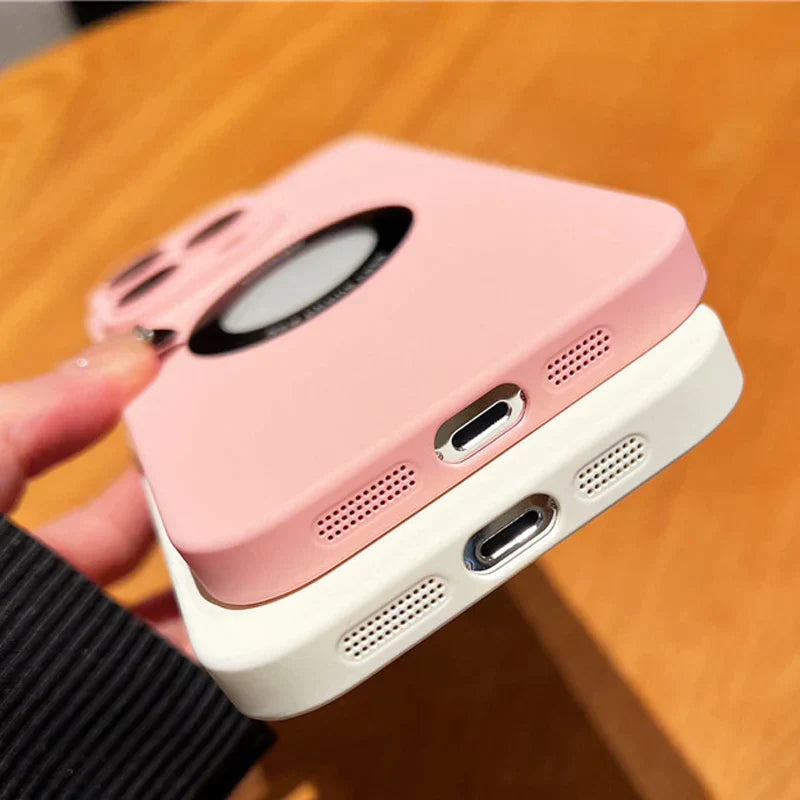 Brehn | Modische Magnetische Ladehülle für iPhone