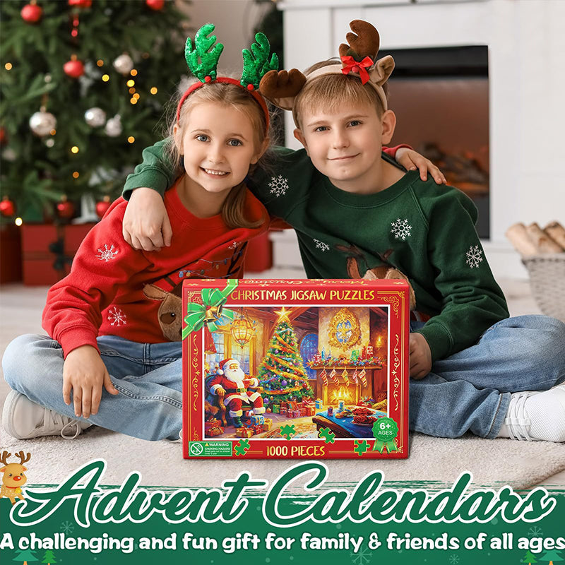 Brehn | Weihnachtspuzzles Adventskalender - Weihnachtsgeschenk
