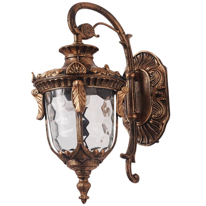 Europäische Deluxe Laterne Außen wasserdicht 1-Lampen Wand sconce Lampe | Brehn