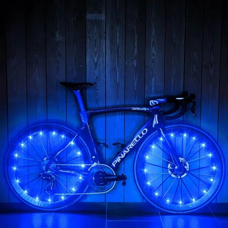 Wiederaufladbare Fahrradreifenlichter