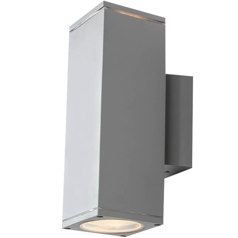 Quadratische LED-Wandleuchte für den Außenbereich, wasserdicht