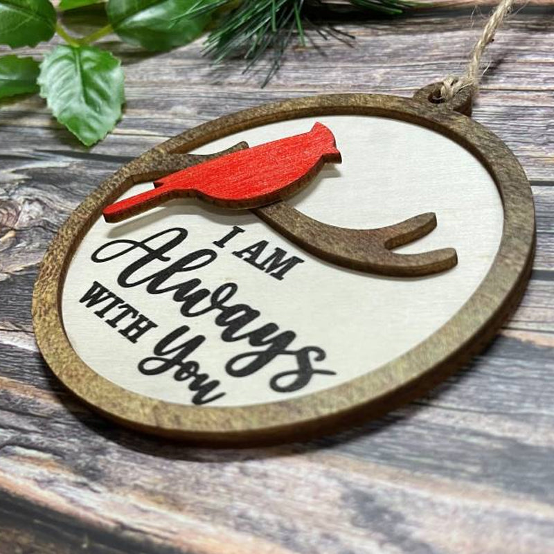 Brehn | Cardinal Vogel Holz Weihnachten Ornament