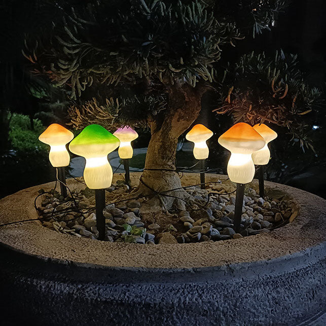 Solar Outdoor Pilzform LED Gartenrasen Bodeneinbau Landschaftslicht | Brehn