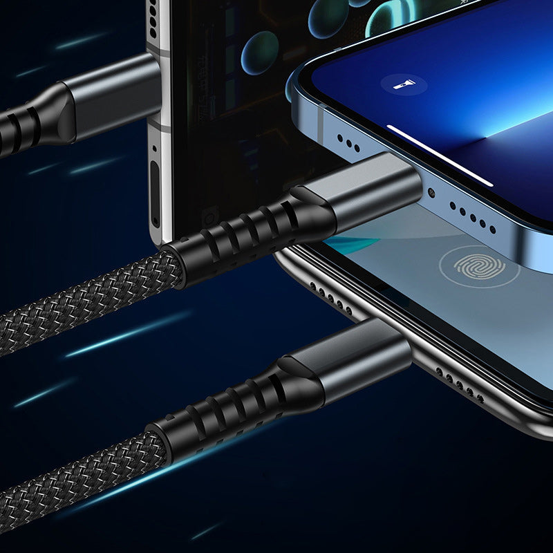 Superschnelles Lade-3-in-1-Datenkabel