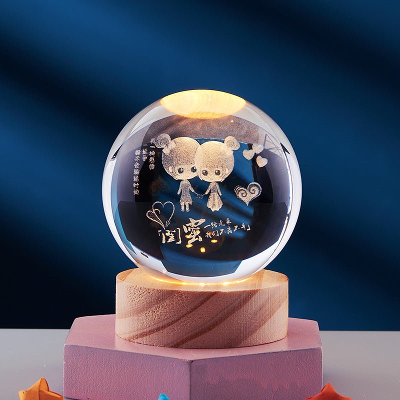 Beleuchten Sie Ihren Raum - Einzigartiges 3D-Design - Magische Atmosphäre | Brehn