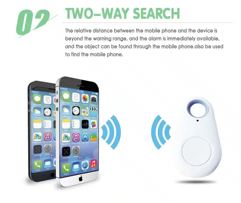 Schlüsselfinder Bluetooth iTag Tracker - für iPhone oder Android | Brehn