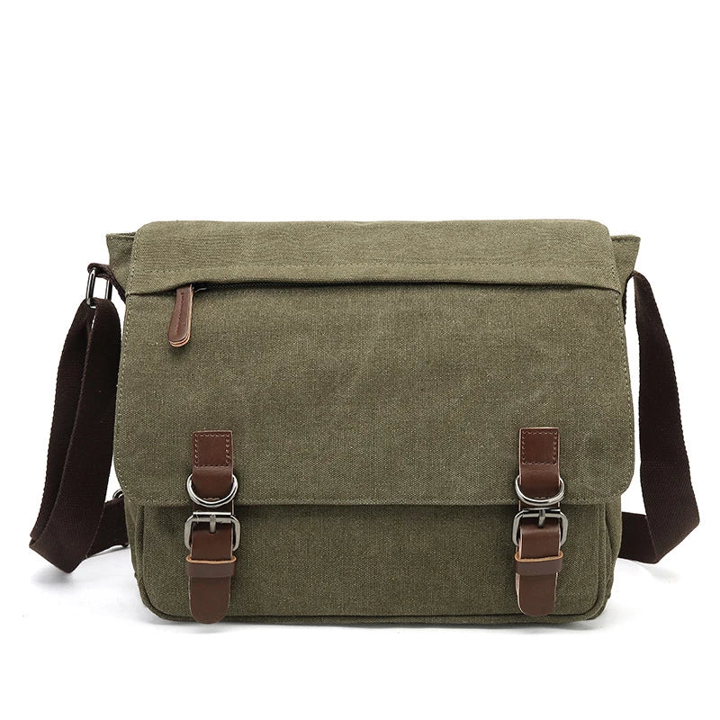 AtlasHaul Canvas-Schultertasche — Nie wieder Chaos, immer stilvoll unterwegs | Brehn