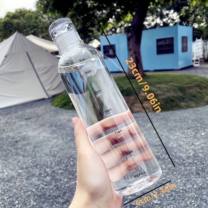Trinkflasche mit Zeitmarkierungen 500/700 ml | Brehn
