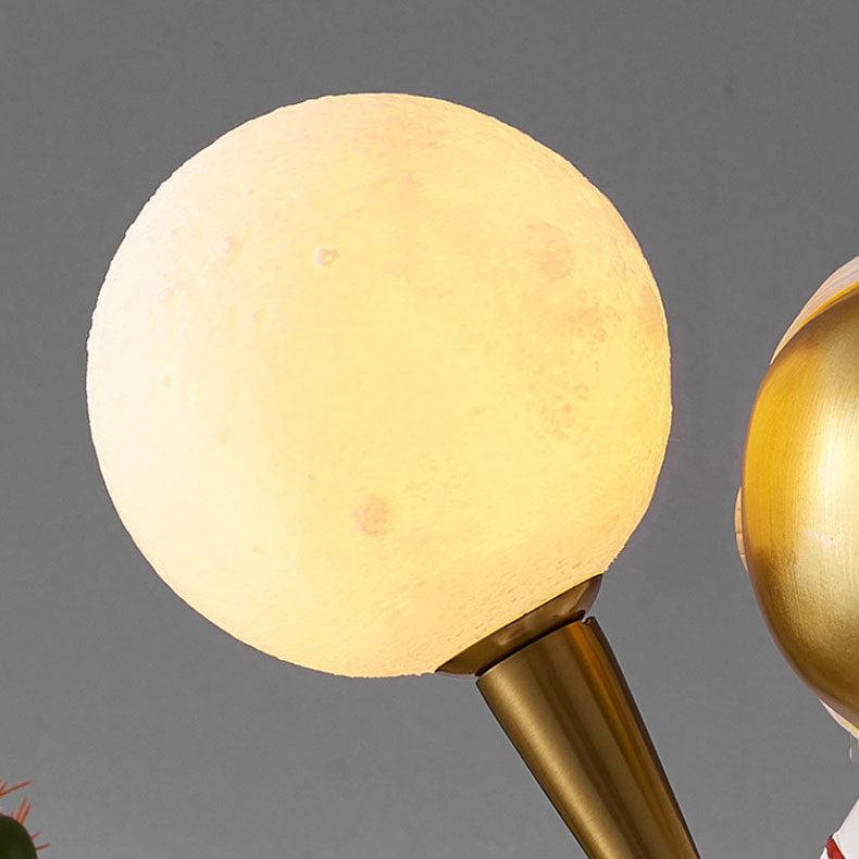 Brehn | CosmoBuddy Astronaut Wandlampe | Kreatives Design | Resin & ABS | LED Schlafzimmerlicht