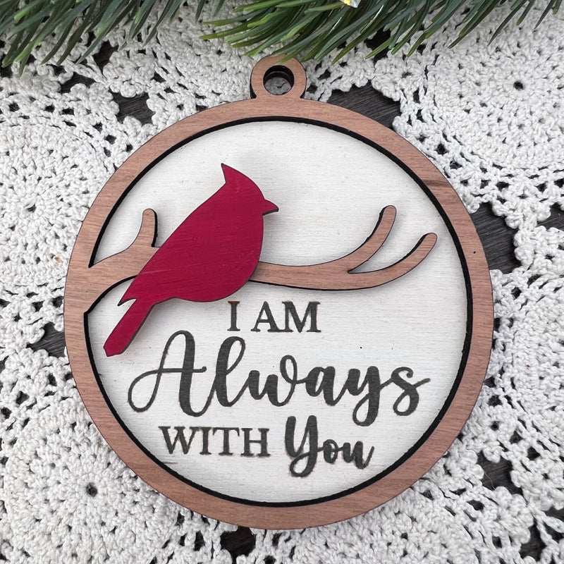 Brehn | Cardinal Vogel Holz Weihnachten Ornament