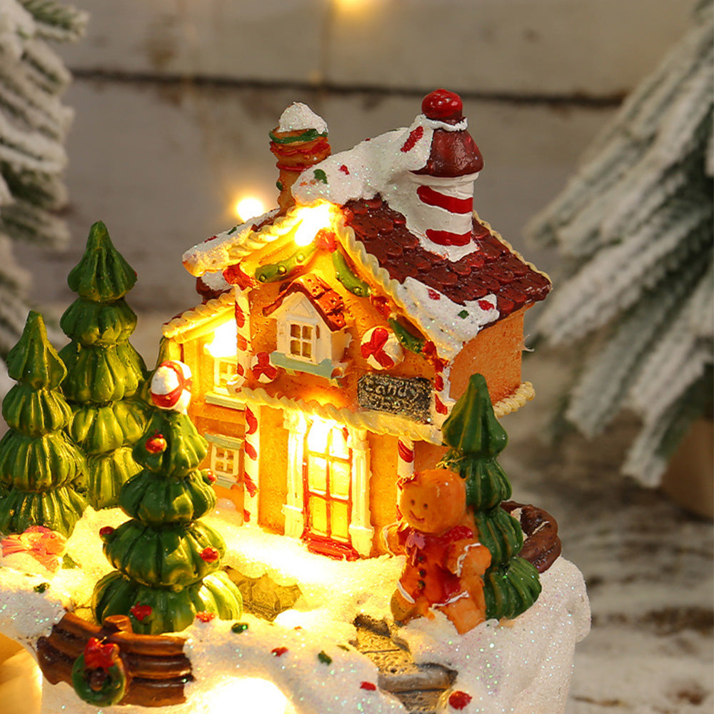 Brehn | Weihnachtsornament mit LED-Lichtern und Musik