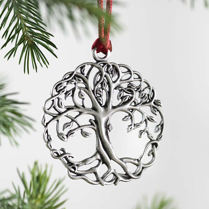 Weihnachtsdekoration aus massivem Zinn