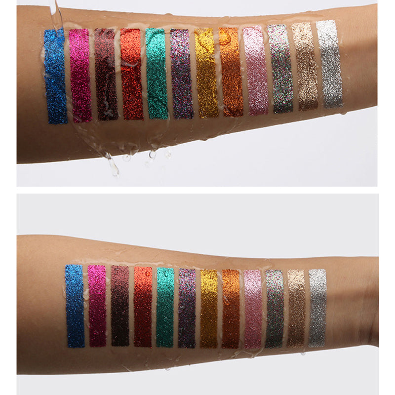 Glitzer-Lidschattenpalette