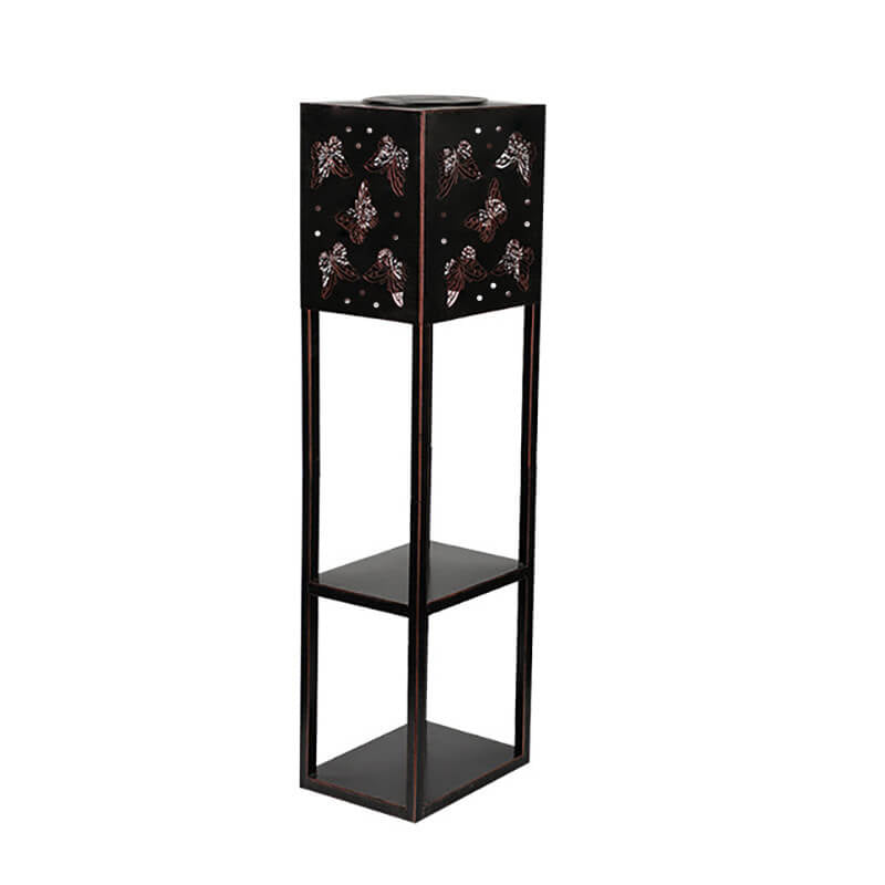 Solar Schmetterlingslicht Schatten Quadrat Regal Pflanzer Licht Garten Dekorativ Außen Wasserdicht Patio Außenlicht | Brehn