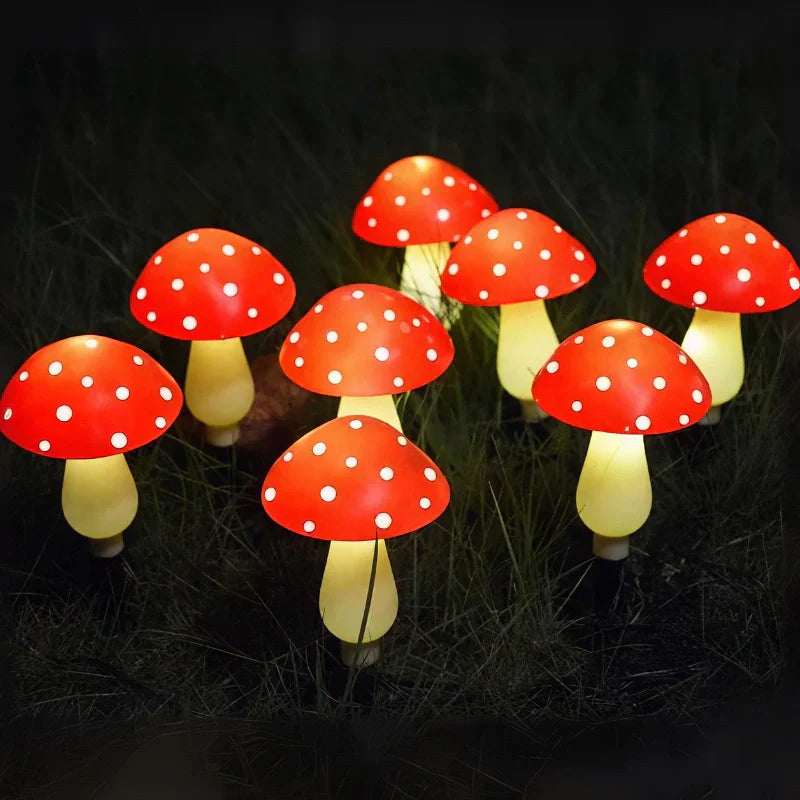 Brehn | MoonlitMushrooms Solar Gartenlichter