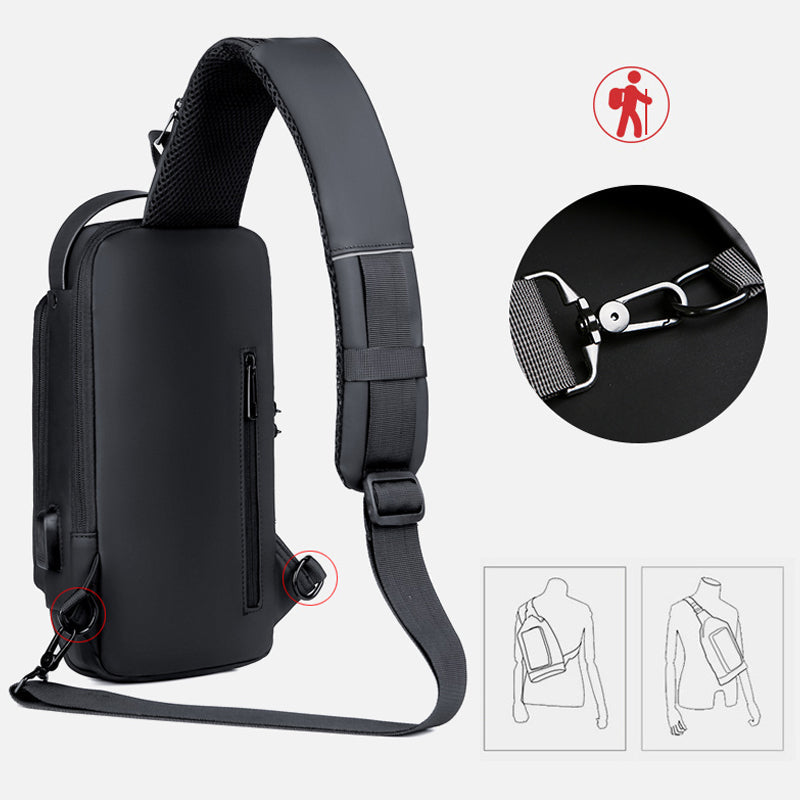 Brehn | Passwort Diebstahlsichere Brusttasche