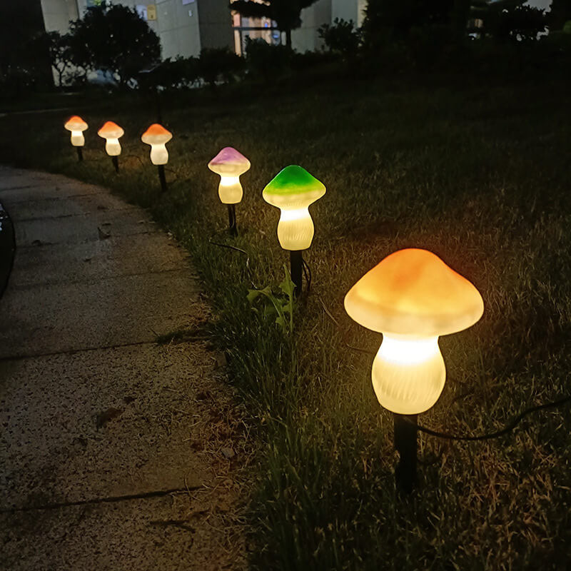 Solar Outdoor Pilzform LED Gartenrasen Bodeneinbau Landschaftslicht | Brehn