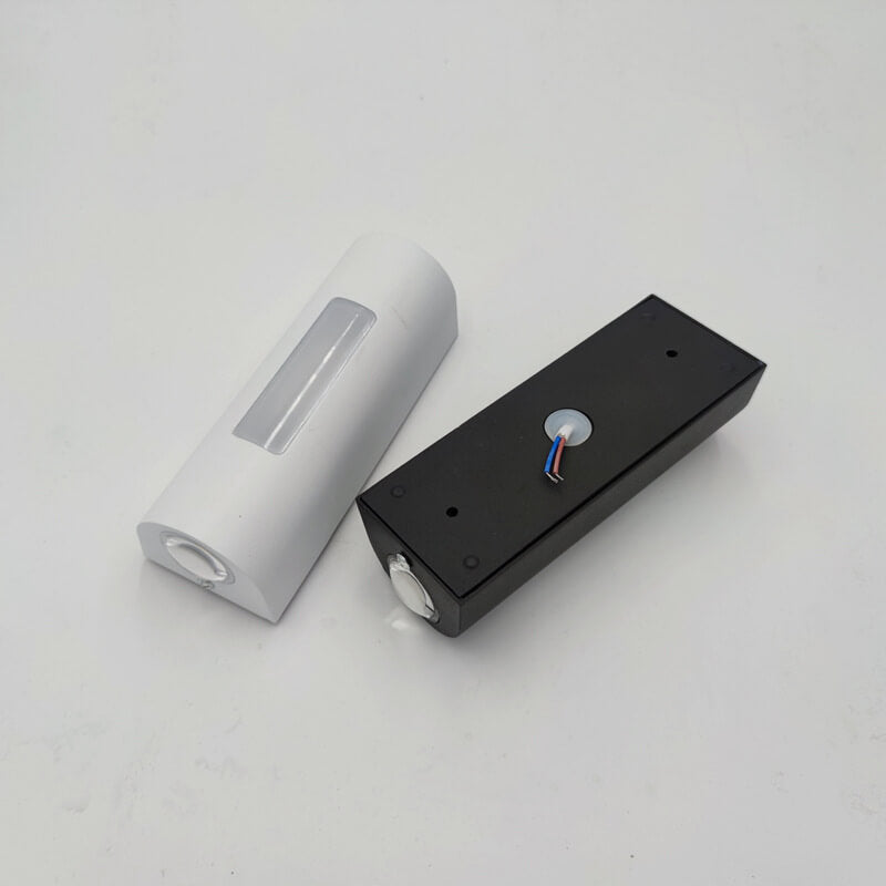 Moderner minimalistischer zylindrischer Design-LED-Außen-Wandleuchte Deko-Lampe | Brehn