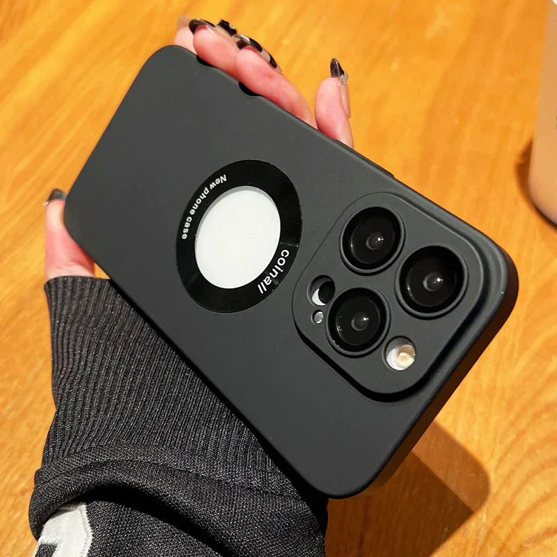 Brehn | Modische Magnetische Ladehülle für iPhone