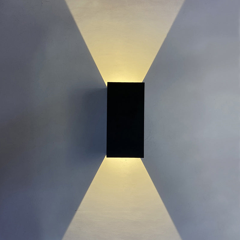 Moderne Smarte Quadratische APP Dimmbares Wasserdichtes LED Wandleuchte Lampe | Brehn