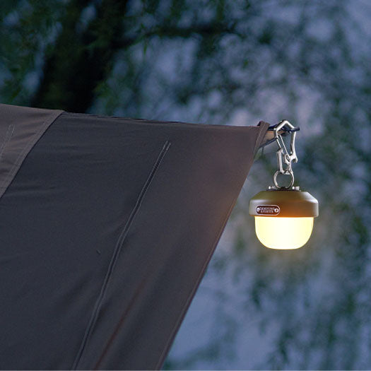 Zeitgenössische kreative wasserdichte Orb-Metall-PC-LED-Camping-Außenleuchte für Außenpatio | Brehn