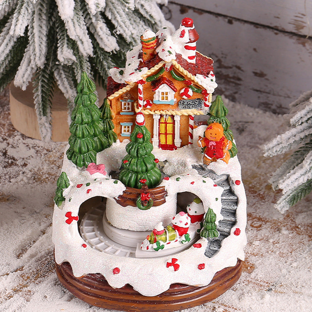 Brehn | Weihnachtsornament mit LED-Lichtern und Musik