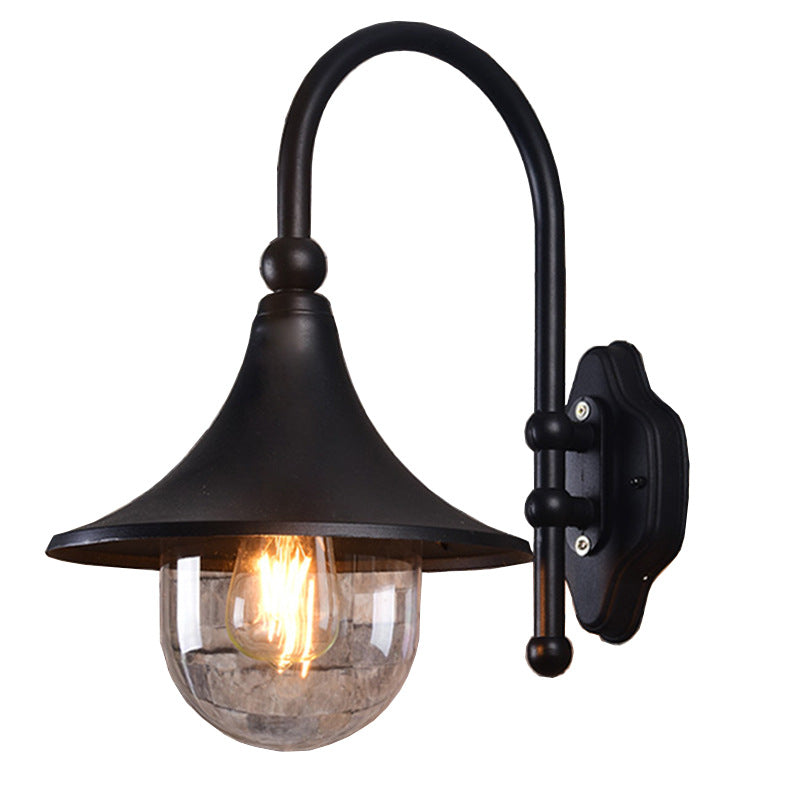 Retro Minimalist Trompet Wasserfest 1-Lampe Wand Leuchte | Brehn