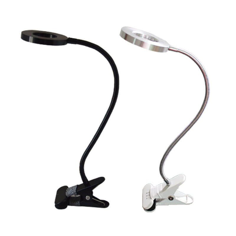 Brehn | Kreative einfache USB Hose Knopf LED Lesen Clip Schreibtischlampe
