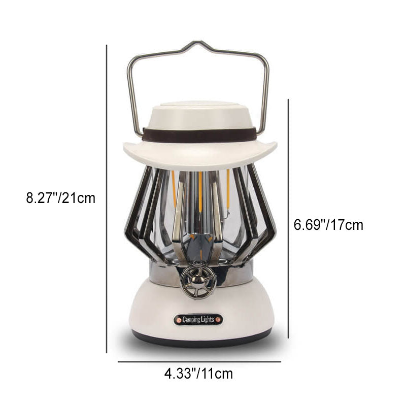 Moderne Tragbare Metalltextur Camping LED Außenbeleuchtung | Brehn