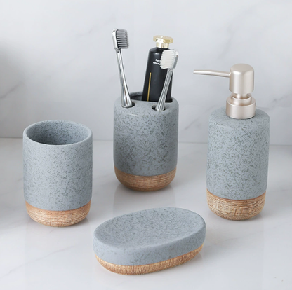 Hora – Elegantes Badezimmer-Accessoires-Set