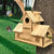 WoodlandBird Haus - Holz hängendes Vogelhaus mit 3 Löchern | Brehn