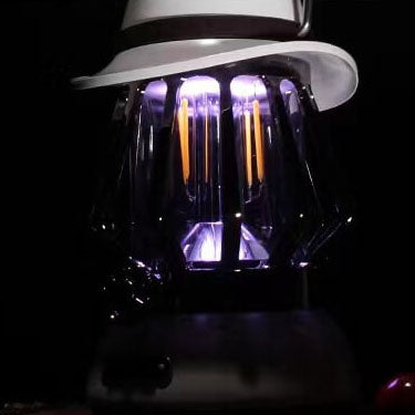 Moderne Tragbare Metalltextur Camping LED Außenbeleuchtung | Brehn