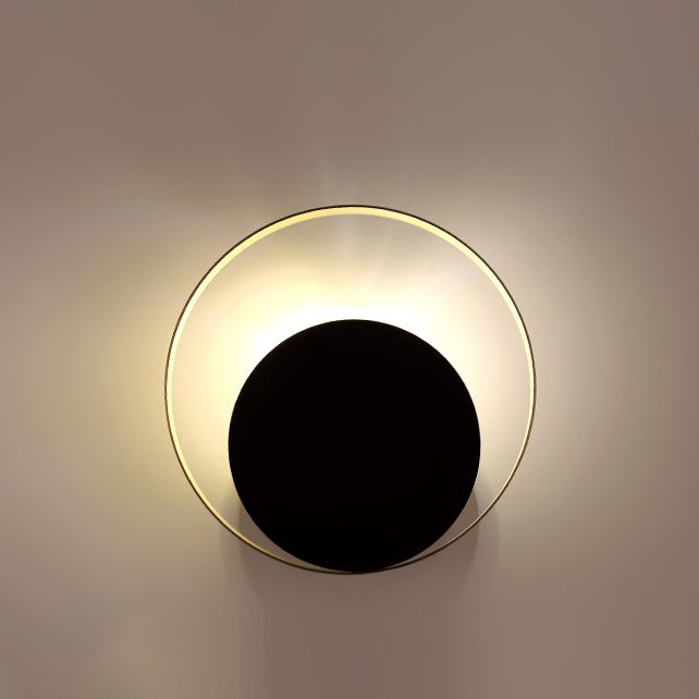 Brehn | Moderne Minimalistische Eisen Kreis Ring 1-Licht Wand Sconces Lampe Für Schlafzimmer