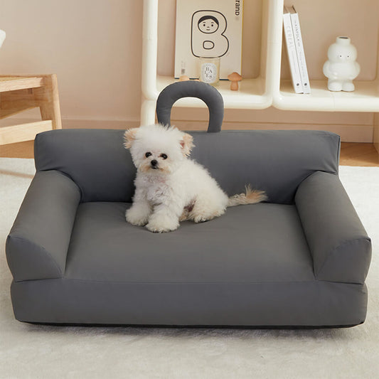 Erhöhtes Haustier-Sofa-Bett Stilvolles Wasserdicht Ergonomischer Komfort | Brehn