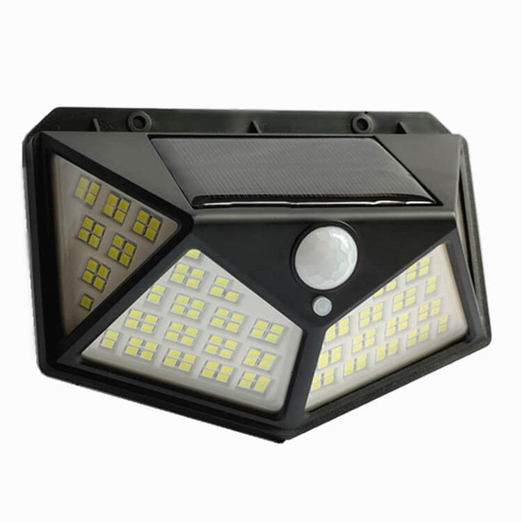 Solar Outdoor 162 LED Außen wasserdicht Körper Sensor Gartenbeleuchtung Wandlaterne Lampe | Brehn