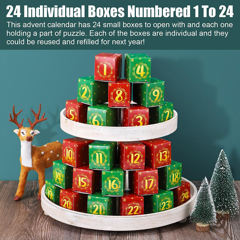 Brehn | Weihnachtspuzzles Adventskalender - Weihnachtsgeschenk