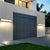 Brehn | AquaBar Moderne LED Außenwandleuchte | Aluminium & Acryl | Langlebig & Wasserdicht | Warmweiß | Verschiedene Größen