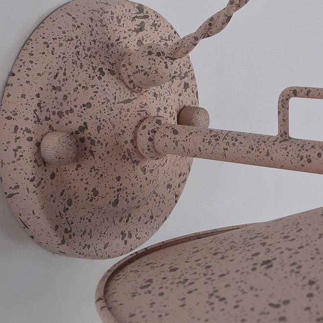 Zeitgenössische industrielle wasserdichte Metallplatten-Schüssel 1-Licht Wandleuchte Lampe für Außenpatio | Brehn