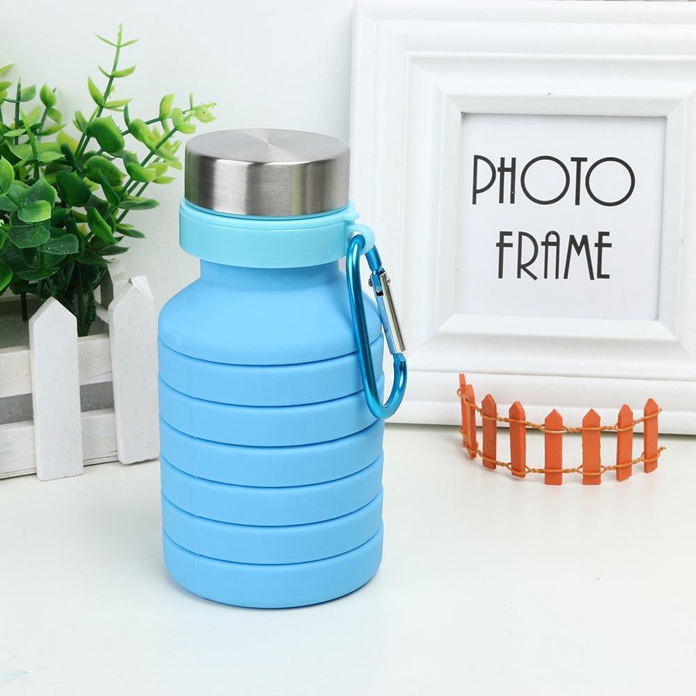 Aqua - Zusammenklappbare Silikon-Wasserflasche | Brehn